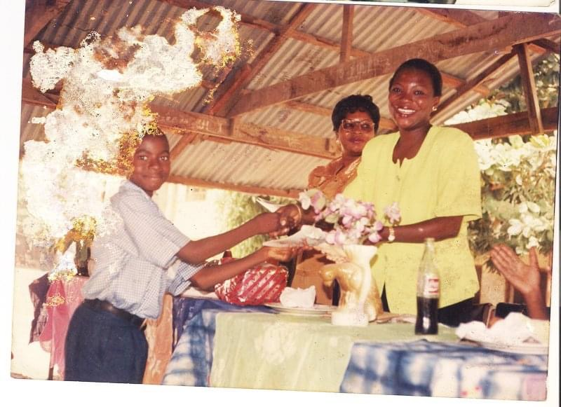 A memory from Leslie’s school years